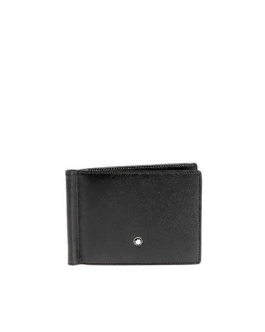 Montblanc Black Meisterstück Money Clip Wallet