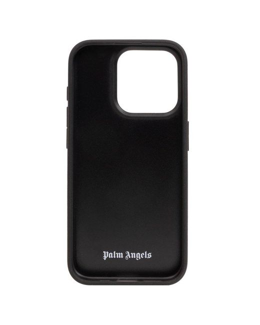 Palm Angels Black Iphone 15 Pro Max Case, for men