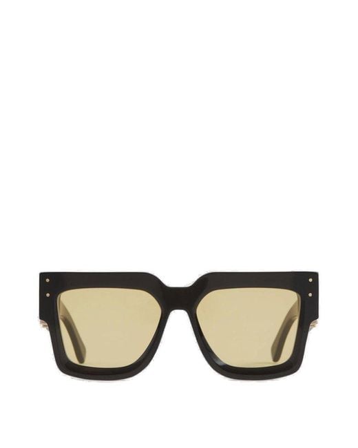 Amiri Black Jumbo Square Frame Sunglasses for men