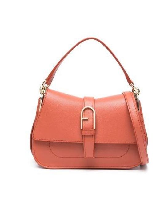 Furla Red Flow Mini Top Handle Bag