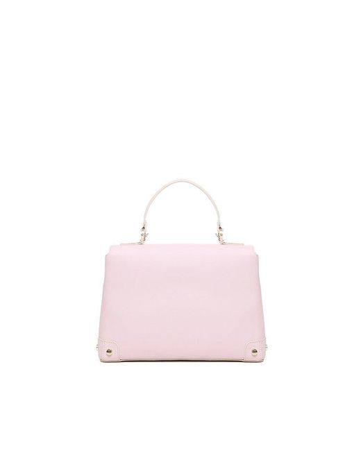 Love Moschino Pink Logo-lettering Tote Bag