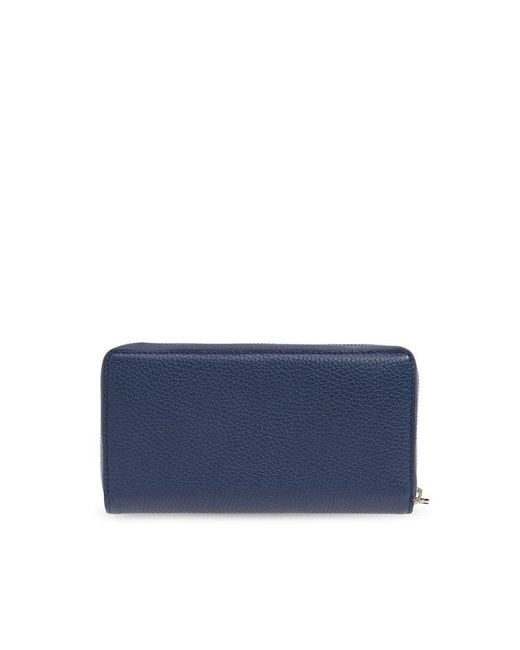Gucci Blue Leather Wallet, for men