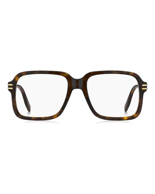 Marc Jacobs Black Square Frame Glasses for men