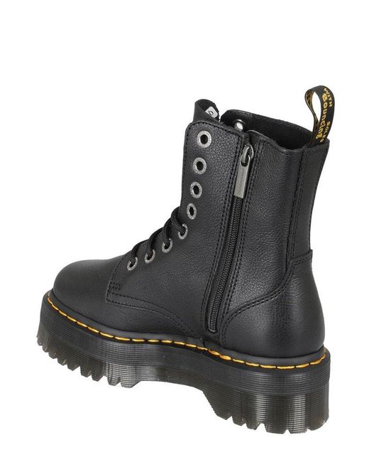 Dr. Martens Leather Jadon Iii Platform Boots in Black | Lyst Canada