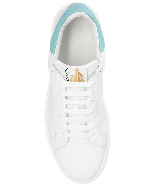 Lanvin White Ddb0 Lace-up Sneakers for men