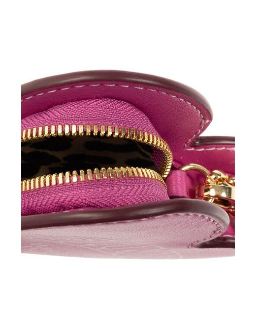 Ganni Pink Heart-Shaped Pouch