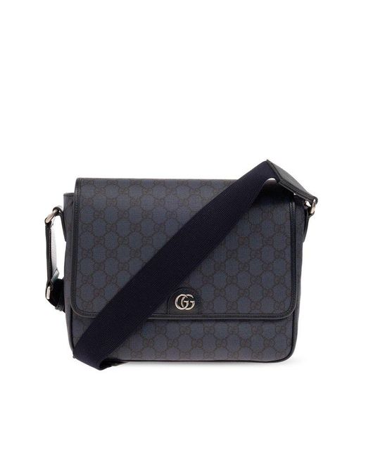 Gucci Blue ‘Ophidia Medium’ Shoulder Bag for men