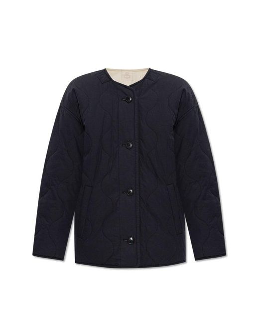 Isabel Marant Blue ‘Nesmae’ Reversible Jacket