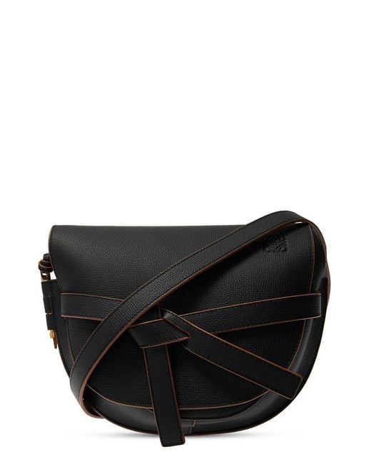 Loewe Black Gate Small Crossbody Bag