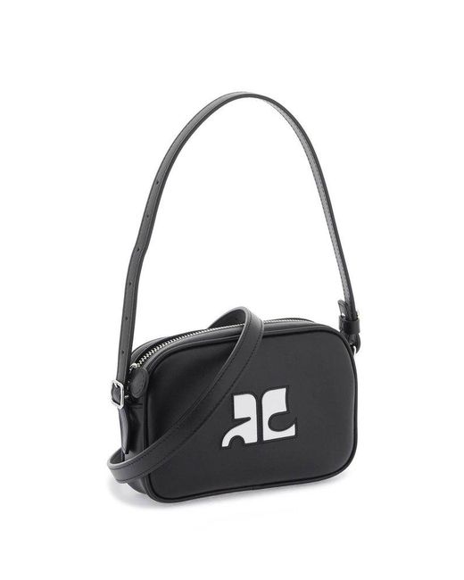 Courreges Black Courreges Slim Camera Bag For Compact