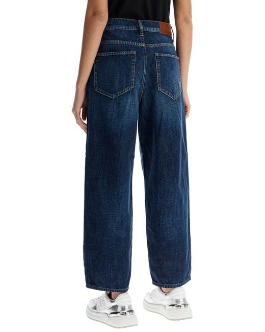 Pinko Blue Estelle Egg Straight Leg Jeans