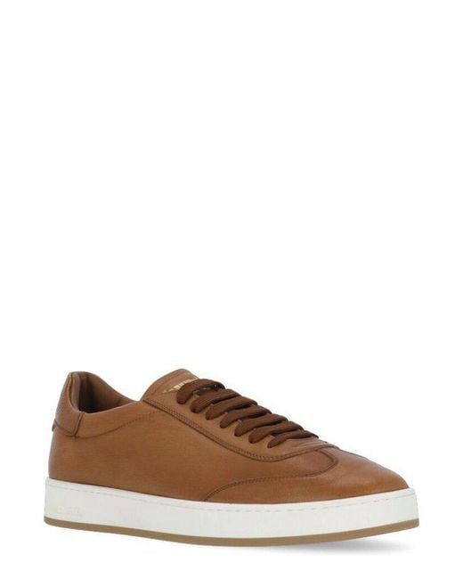 Church's Brown Round-toe Lace-up Sneakers for men