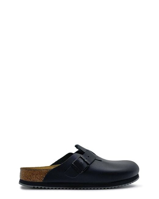 Birkenstock Black Slip-on Sandals