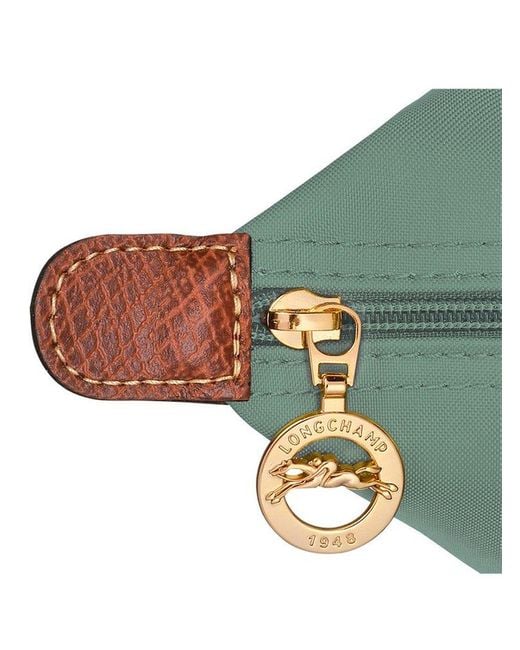 Longchamp Green Le Pliage Large Tote Bag