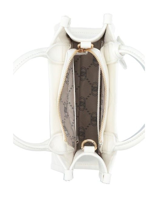 Liu Jo White Charm Handbag