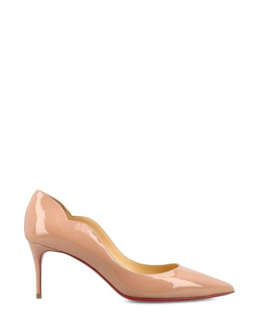 Christian Louboutin Brown Hot Chick Pointed Toe Pumps