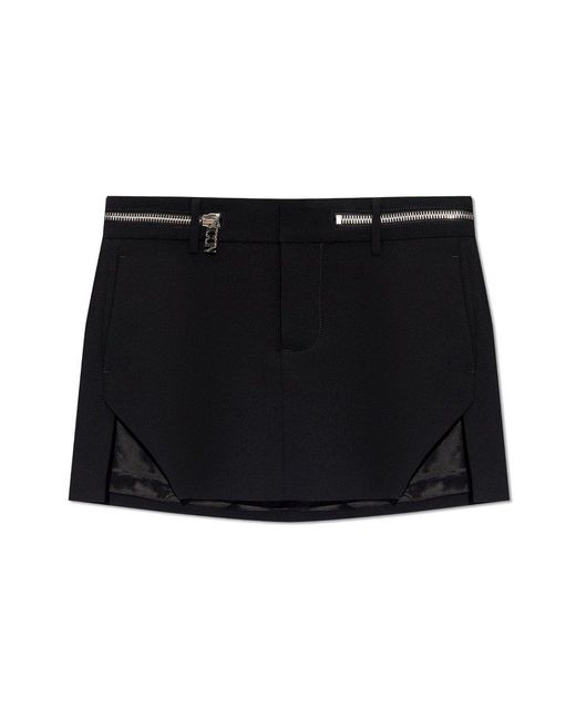 DSquared² Black Mini Skirt,