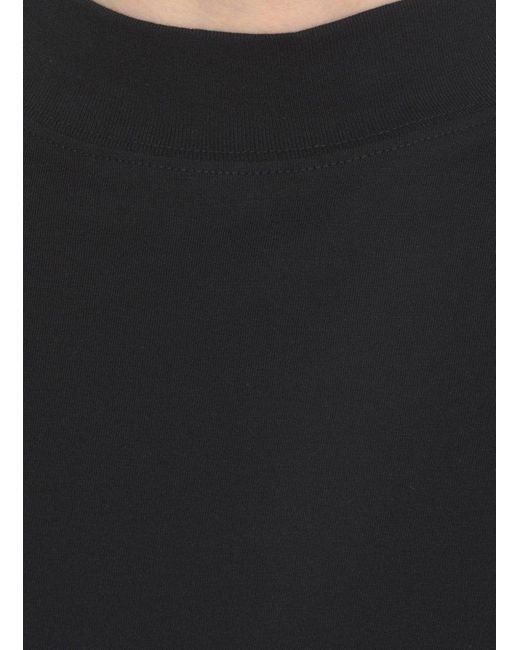 Jil Sander Black Crewneck Short-sleeved T-shirt for men