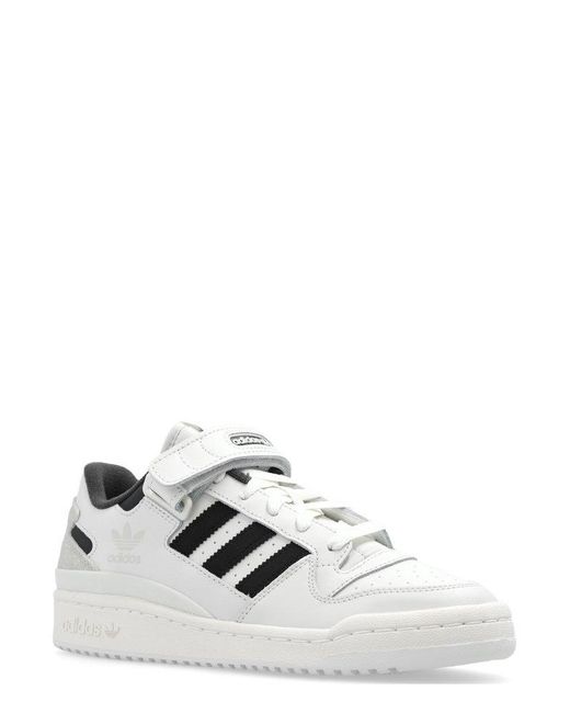 Adidas Originals White ‘Forum Low’ Sneakers