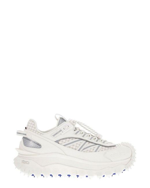 Moncler Rubber Trailgrip Gtx Sneaker Lace-up Sneakers in White | Lyst
