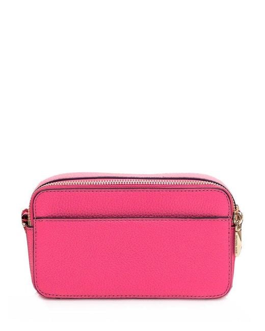 Michael Kors Jet Set Camera Bag in Pink | Lyst