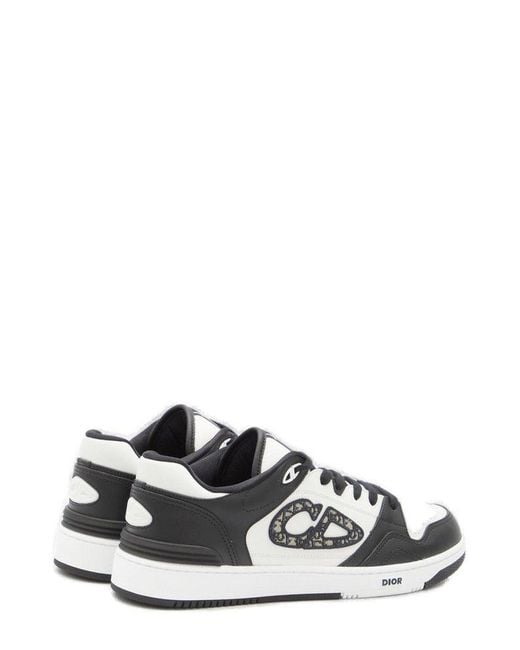 Dior White B57 Low-Top Sneakers for men