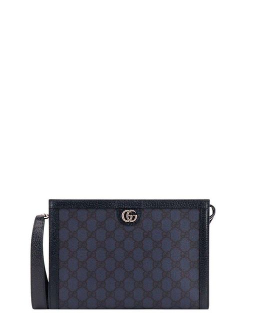 Gucci Blue Ophidia Gg Clutch for men