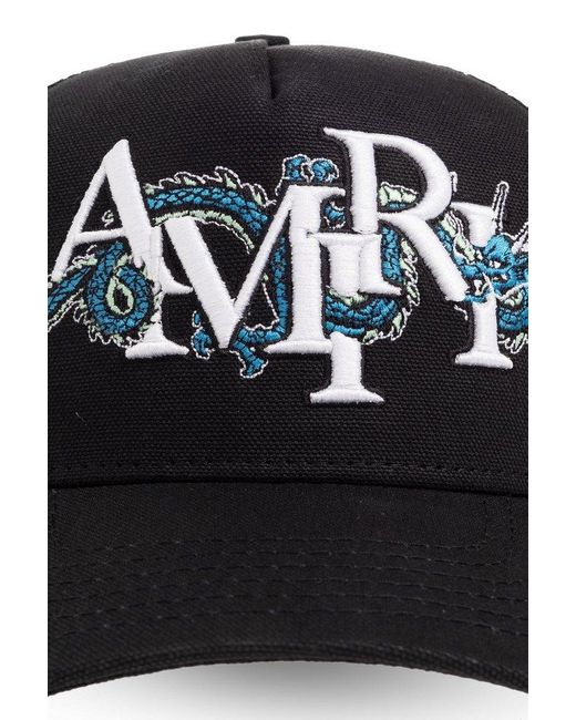 Amiri Black Baseball Cap, for men