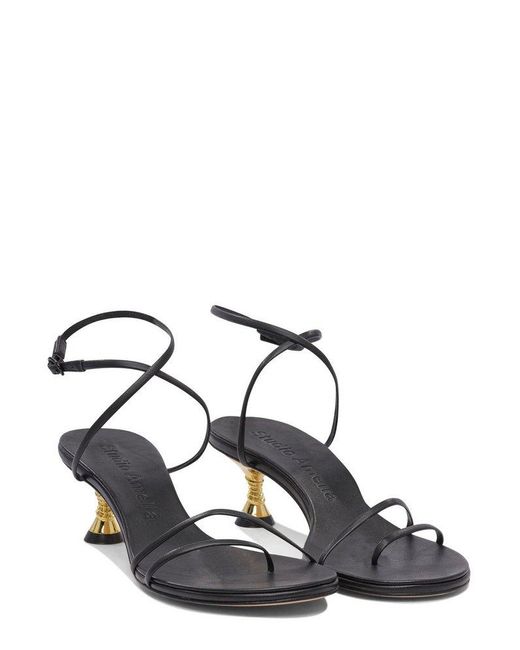 STUDIO AMELIA Helix Sandals in Black | Lyst