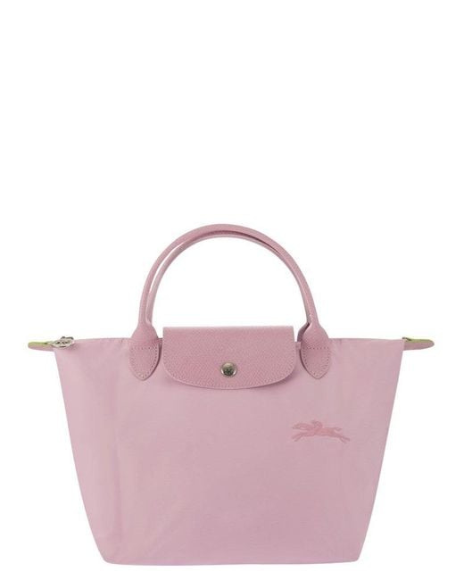 Longchamp Pink Le Pliage Green - Hand Bag S