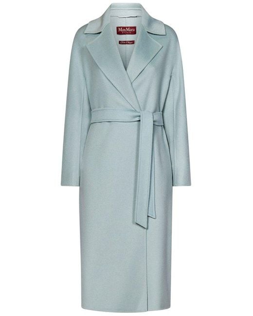 Max Mara Blue Maxmara Studio Coat