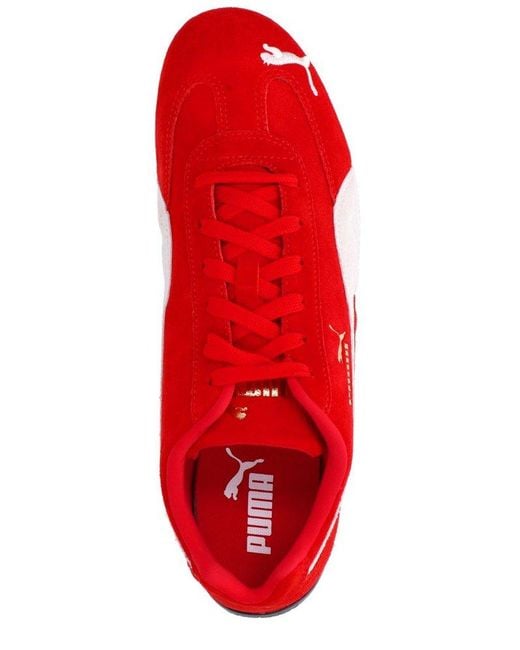 PUMA Red Speedcat Og Lace-Up Sneakers