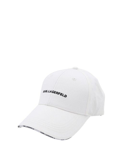 Karl Lagerfeld White Hat
