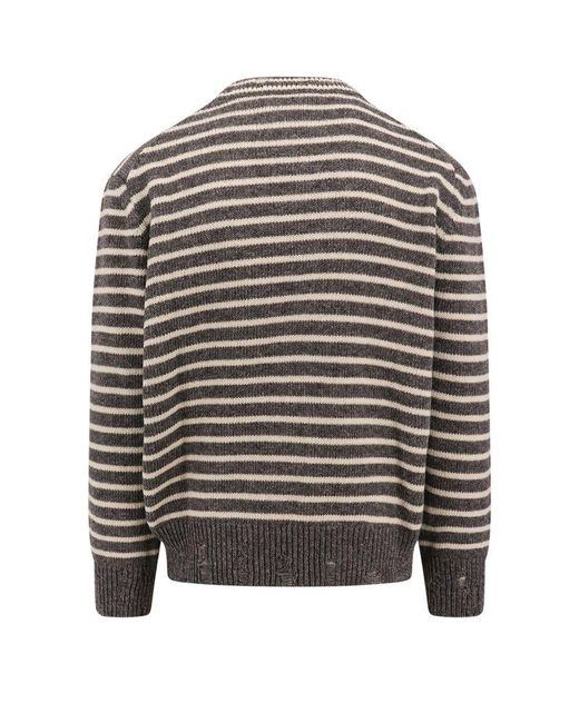 AMI Gray Ami Sweaters for men