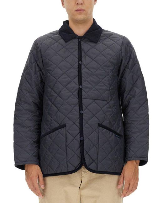 Lavenham Blue Quilted Denham Jacket for men