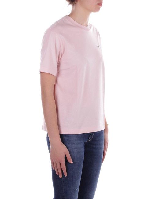 Lacoste Pink Relaxed Fit Soft T-Shirt