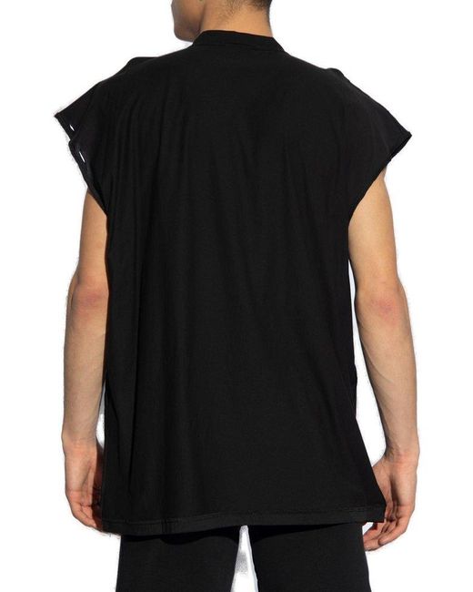 Tシャツ・カットソー BALENCIAGA LOGO TANK TOP Balenciaga Tank Top With Logo, in Black for Men | Lyst