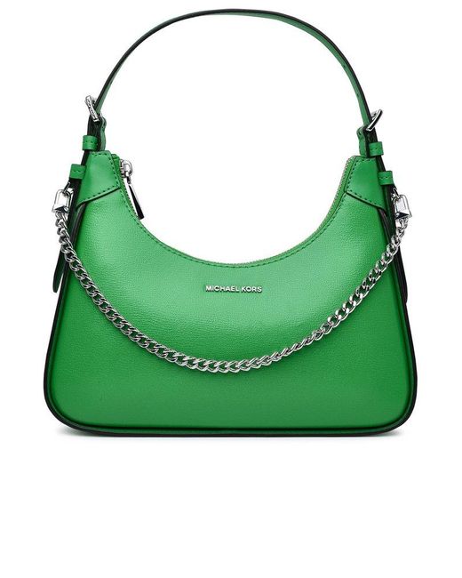 Michael Kors Wilma Medium Shoulder Bag in Green | Lyst