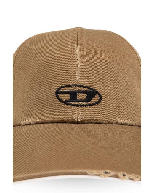 DIESEL Natural 'c-dale' Baseball Cap, for men