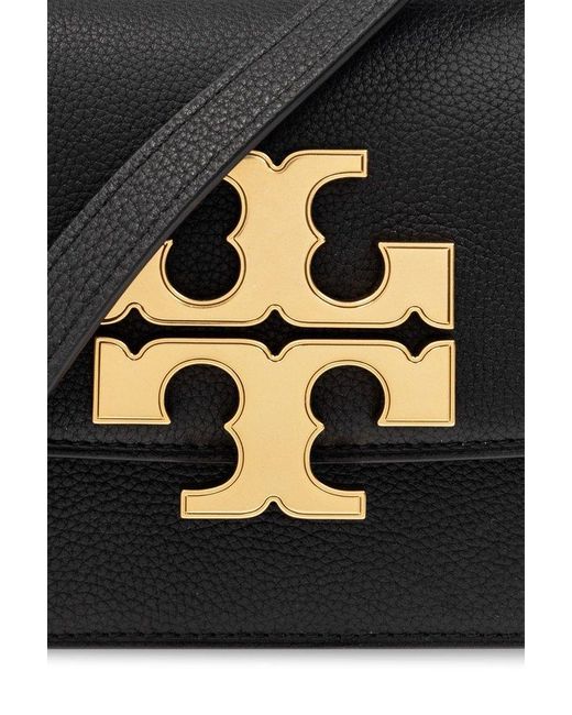 Tory Burch Black Eleanor Small Leather Shoulder Bag