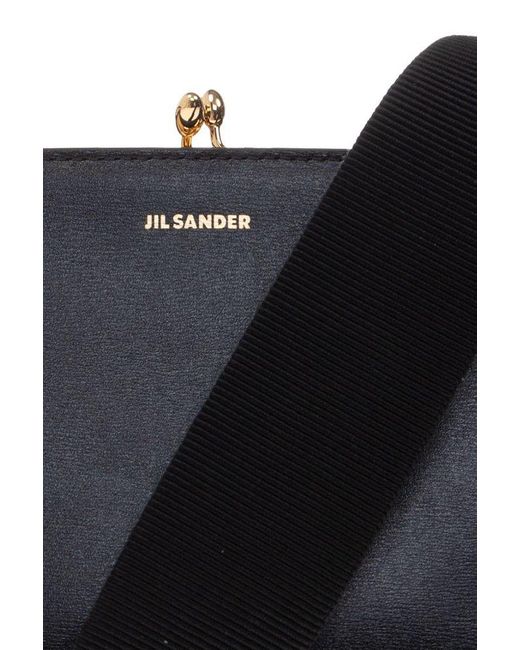 Jil Sander Black ‘Goji Small’ Shoulder Bag