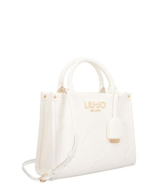 Liu Jo White Charm Handbag