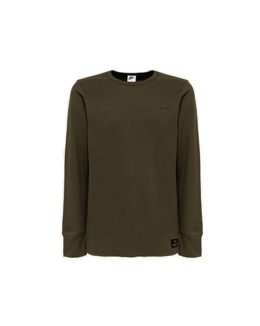 Nike green deals jumper