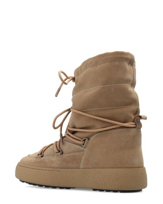 Moon Boot Brown ‘Ltrack’ Snow Boots