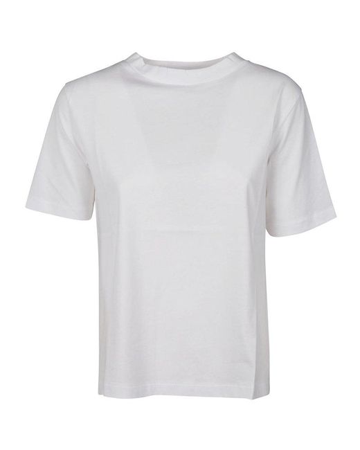 Aragona White Classic Crew Neck T-Shirt