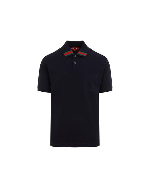 Polo gucci negro sale