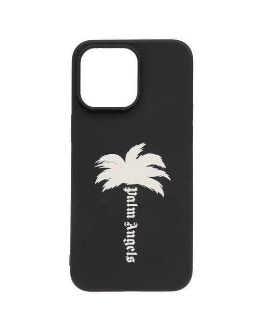 Palm Angels Black Iphone 15 Max Case, for men