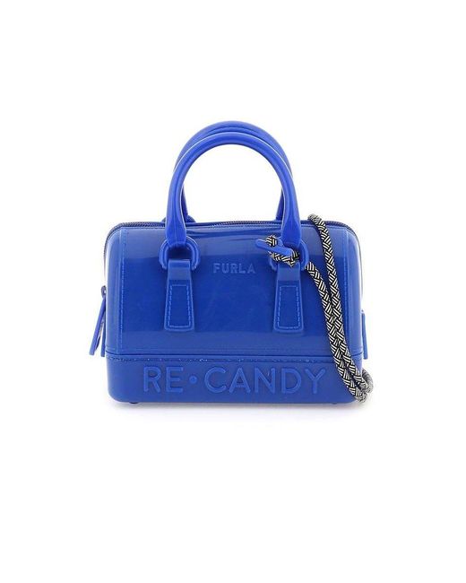 Furla candy bag blue sale