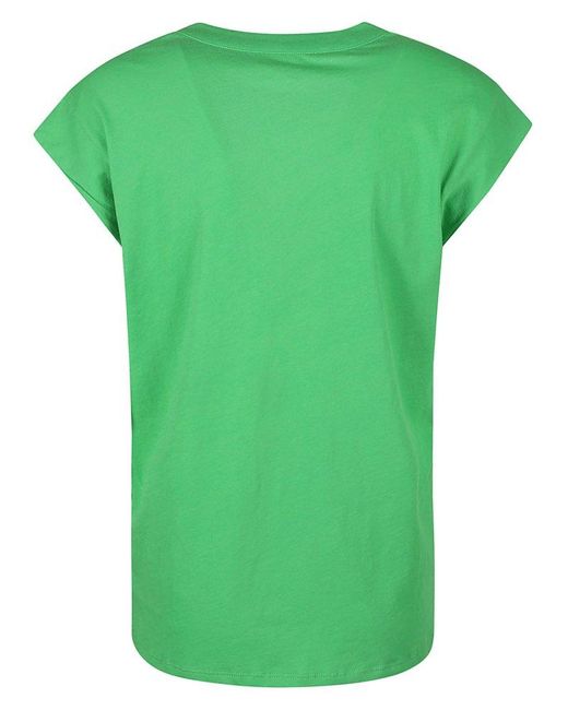 FRAME Green T-Shirts And Polos