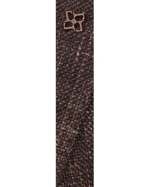 Tagliatore Brown Logo Plaque Jacket for men